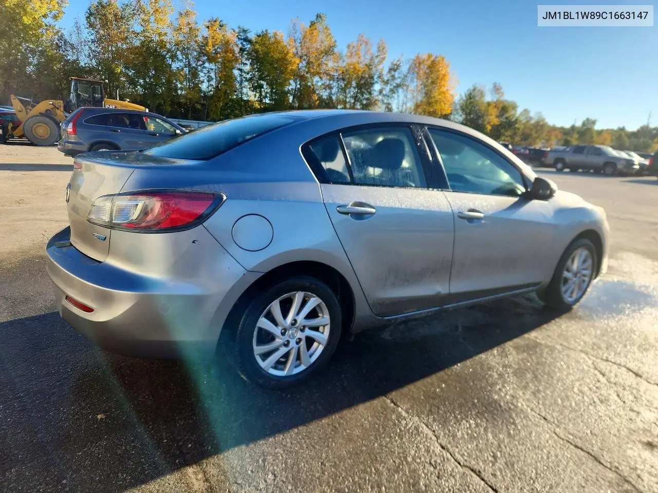 2012 MAZDA 3 VIN JM1BL1W89C1663147 — фото 3