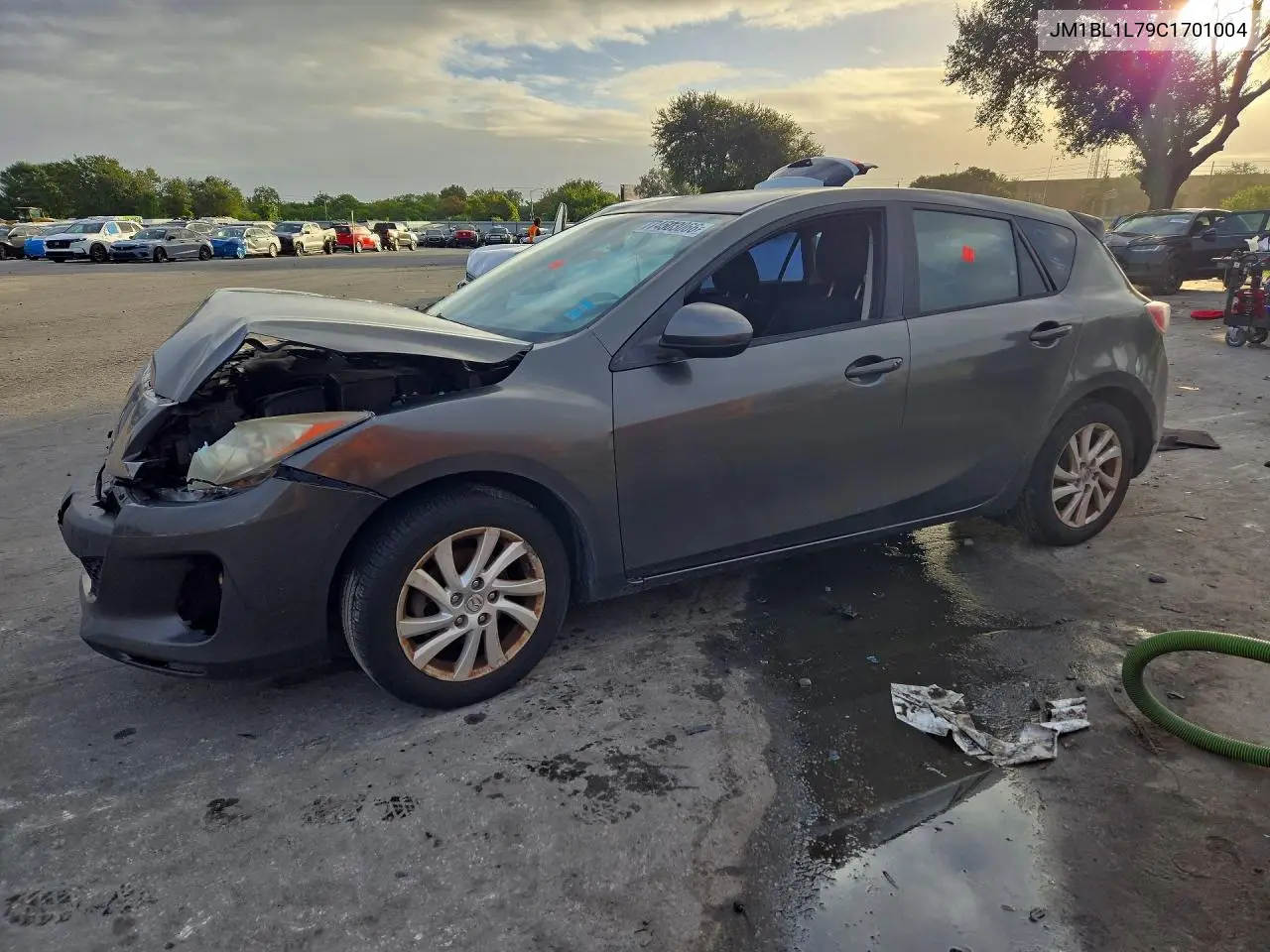 MAZDA 3 2012, VIN JM1BL1L79C1701004