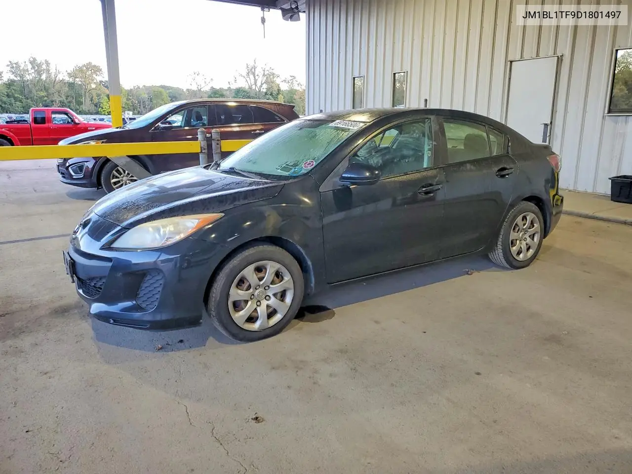 MAZDA 3 2013, VIN JM1BL1TF9D1801497