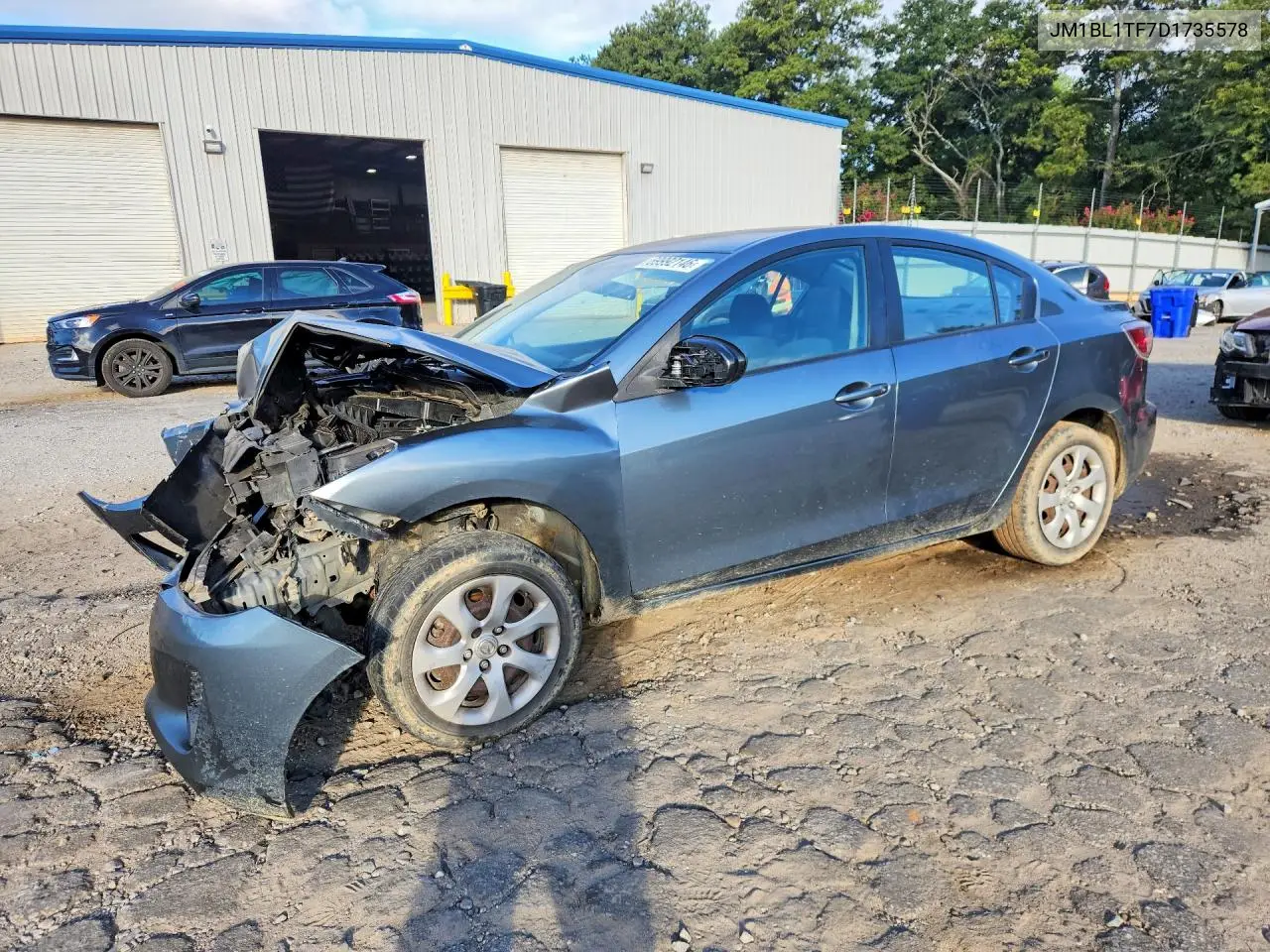 MAZDA 3 2013, VIN JM1BL1TF7D1735578