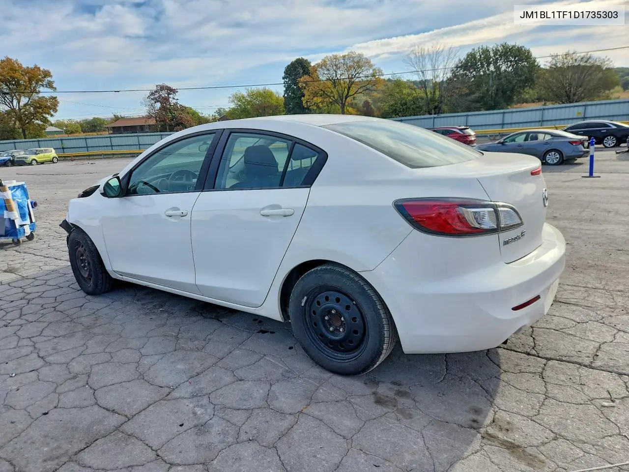 2013 MAZDA 3 VIN JM1BL1TF1D1735303 — фото 2
