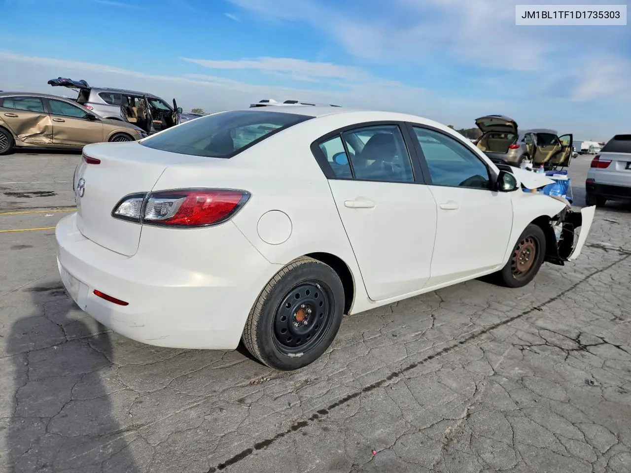 2013 MAZDA 3 VIN JM1BL1TF1D1735303 — фото 3