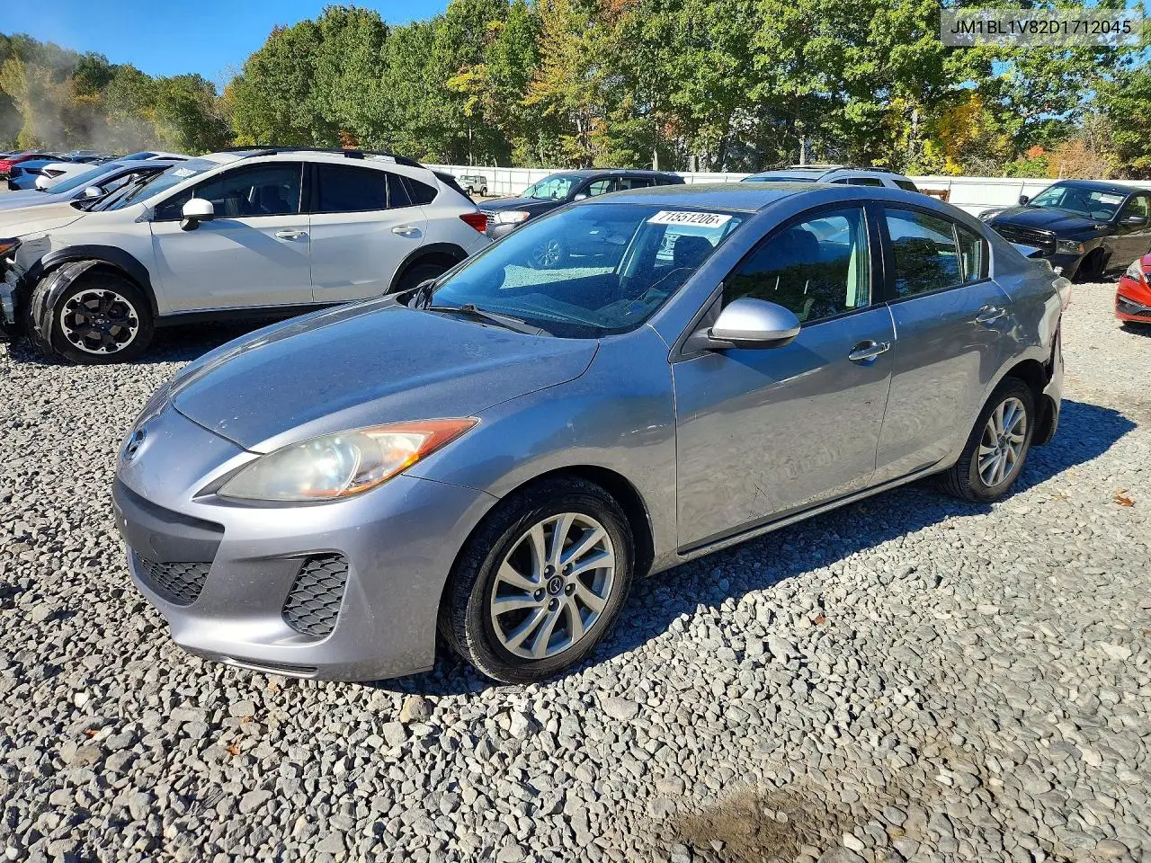 MAZDA 3 2013, VIN JM1BL1V82D1712045