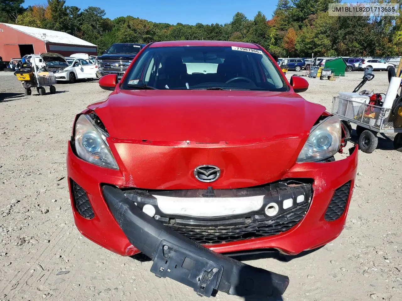 2013 MAZDA 3 VIN JM1BL1L82D1713635 — фото 5