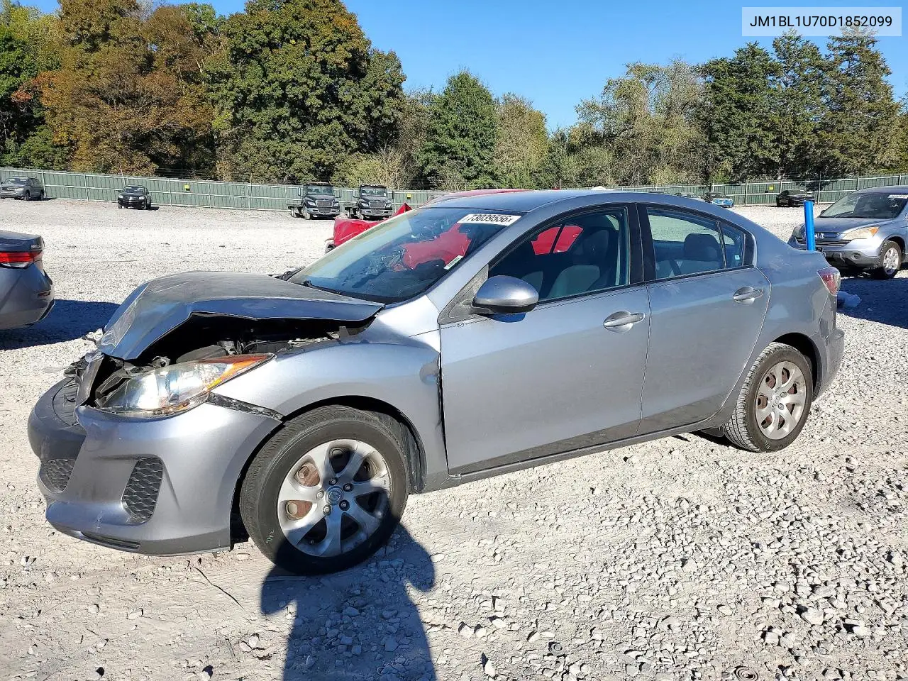 MAZDA 3 2013, VIN JM1BL1U70D1852099