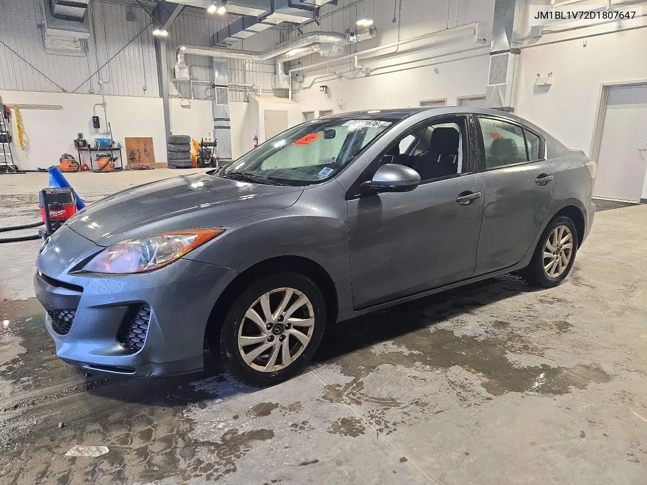 MAZDA 3 2013, VIN JM1BL1V72D1807647