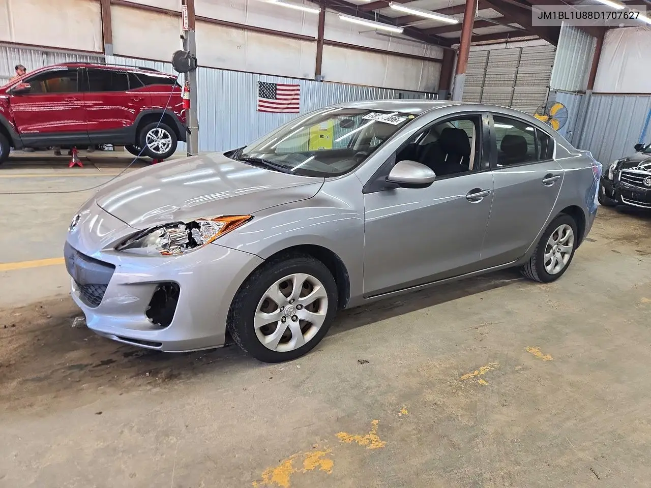 MAZDA 3 2013, VIN JM1BL1U88D1707627