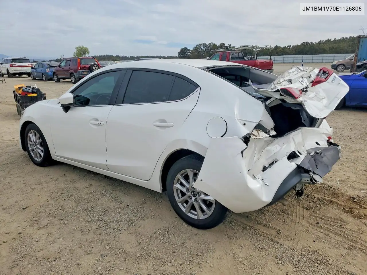 2014 MAZDA 3 VIN JM1BM1V70E1126806 — фото 2