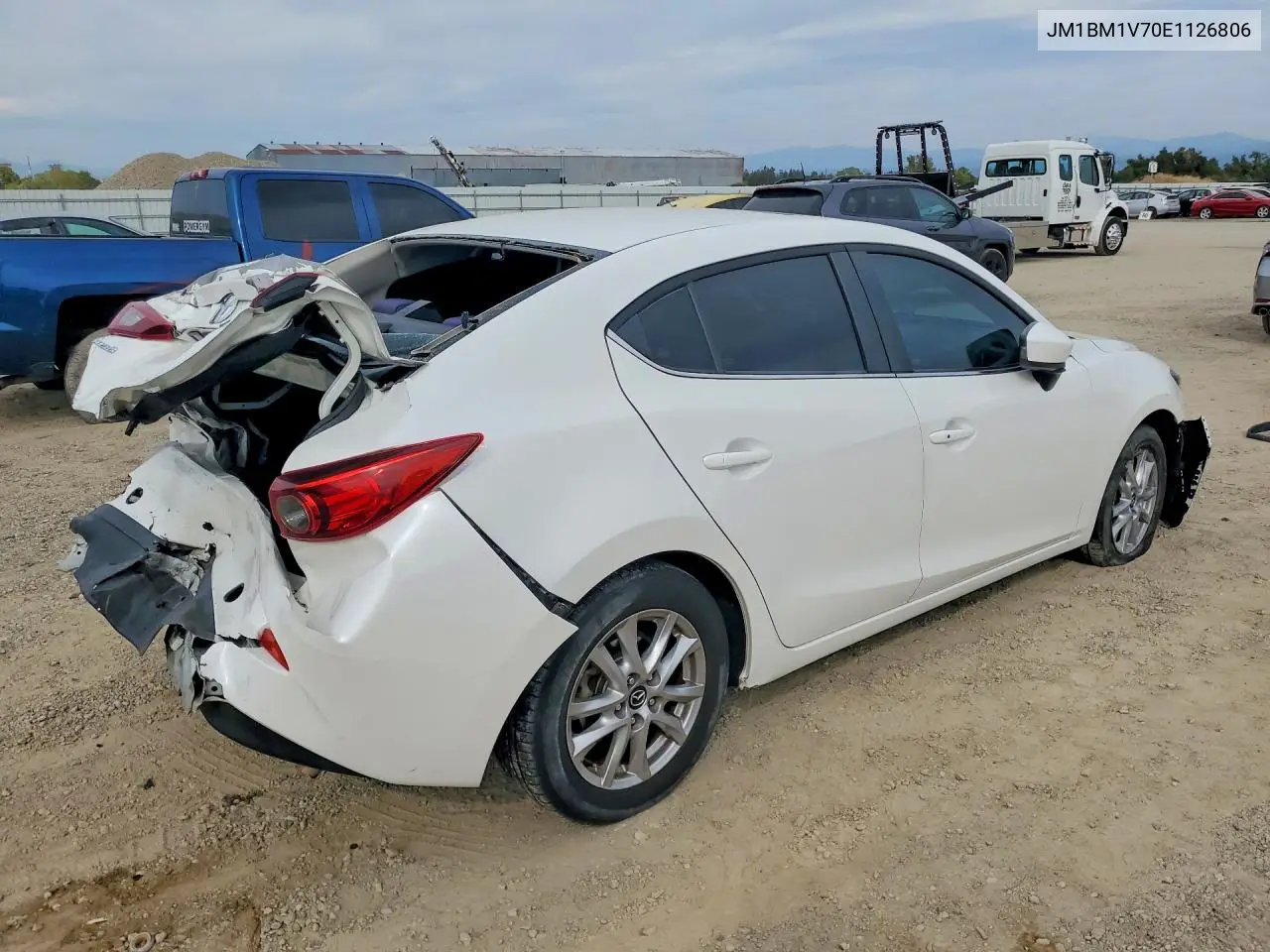 2014 MAZDA 3 VIN JM1BM1V70E1126806 — фото 3