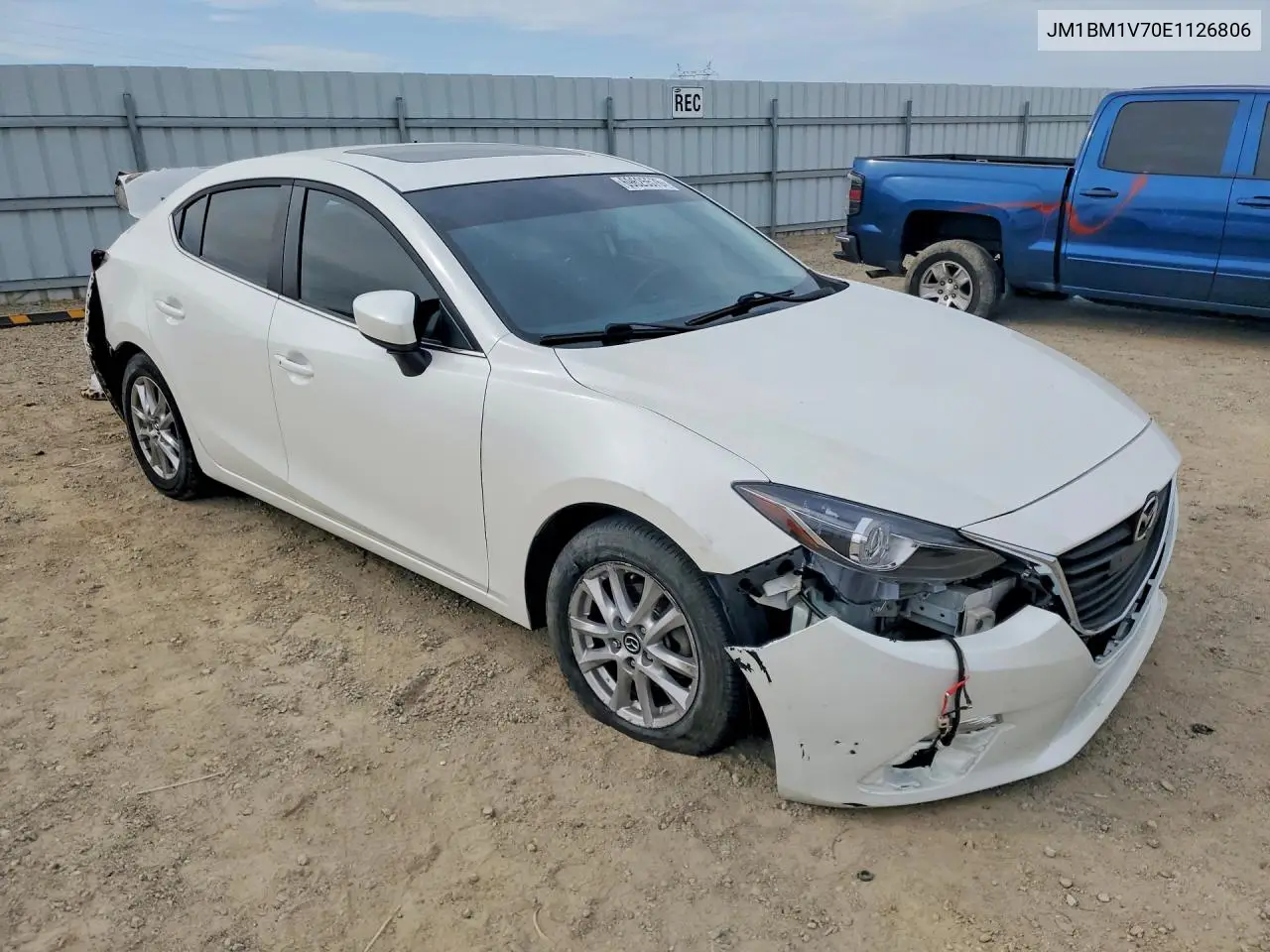 2014 MAZDA 3 VIN JM1BM1V70E1126806 — фото 4