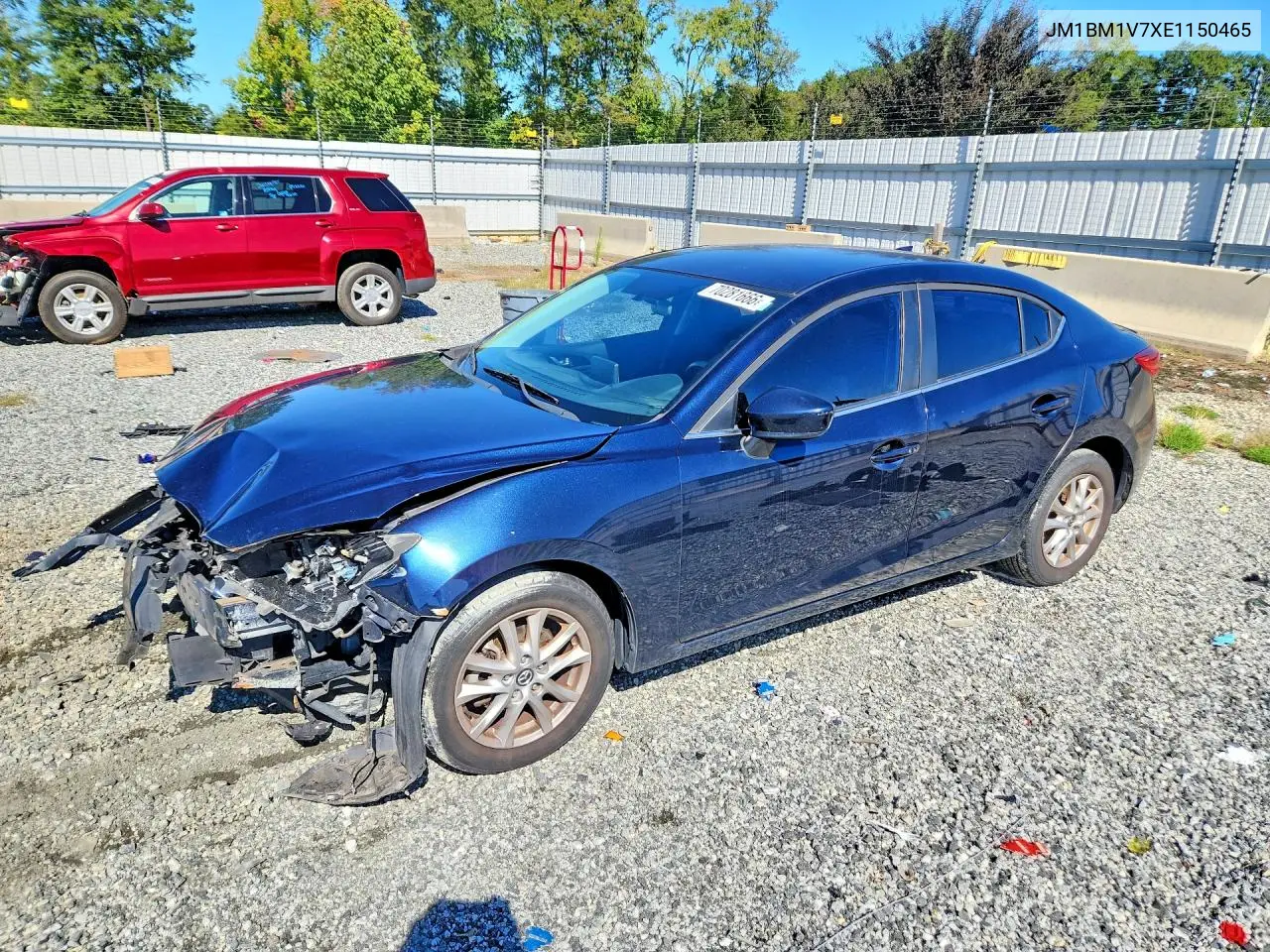 MAZDA 3 2014, VIN JM1BM1V7XE1150465