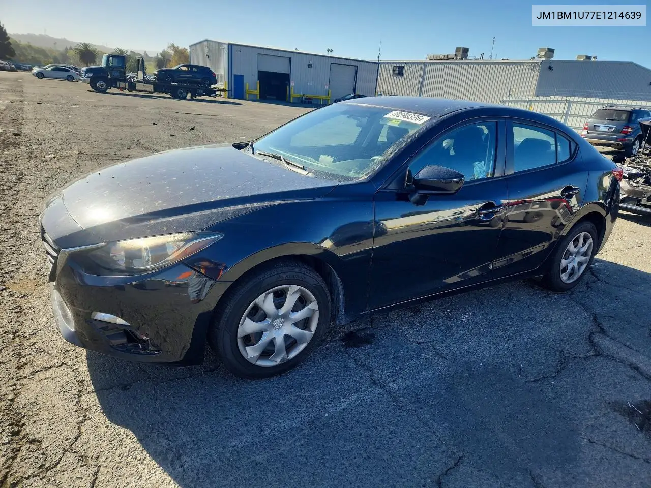MAZDA 3 2014, VIN JM1BM1U77E1214639