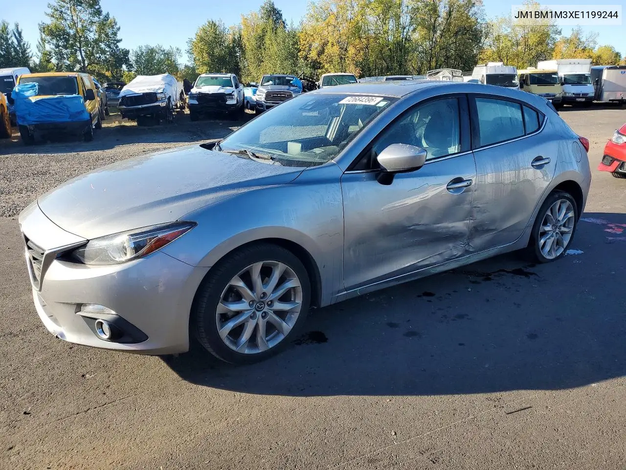 MAZDA 3 2014, VIN JM1BM1M3XE1199244