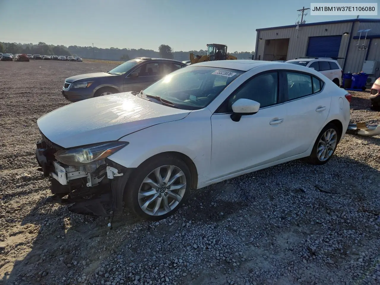 MAZDA 3 2014, VIN JM1BM1W37E1106080