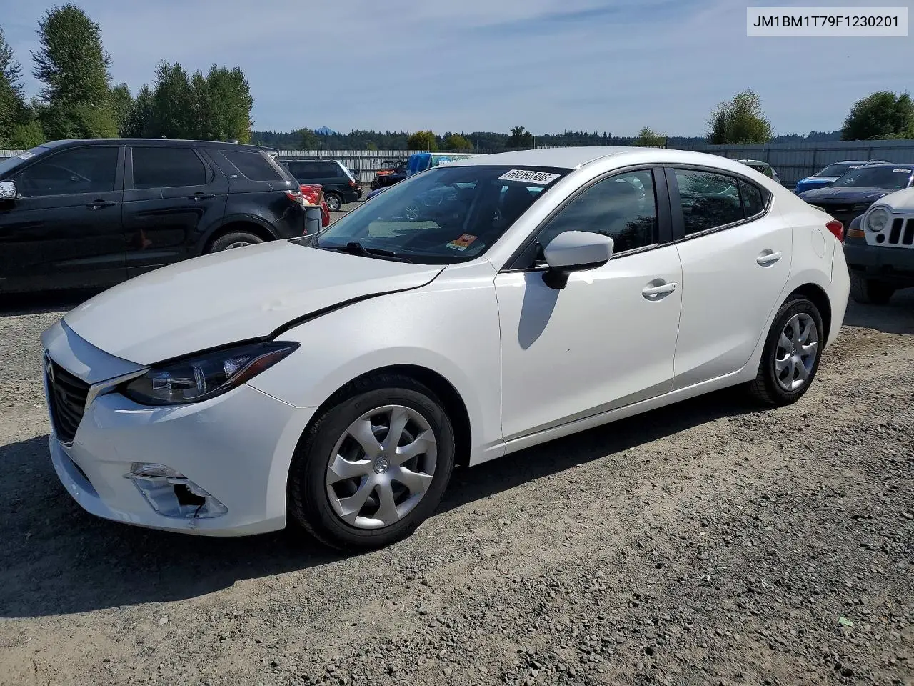 MAZDA 3 2015, VIN JM1BM1T79F1230201