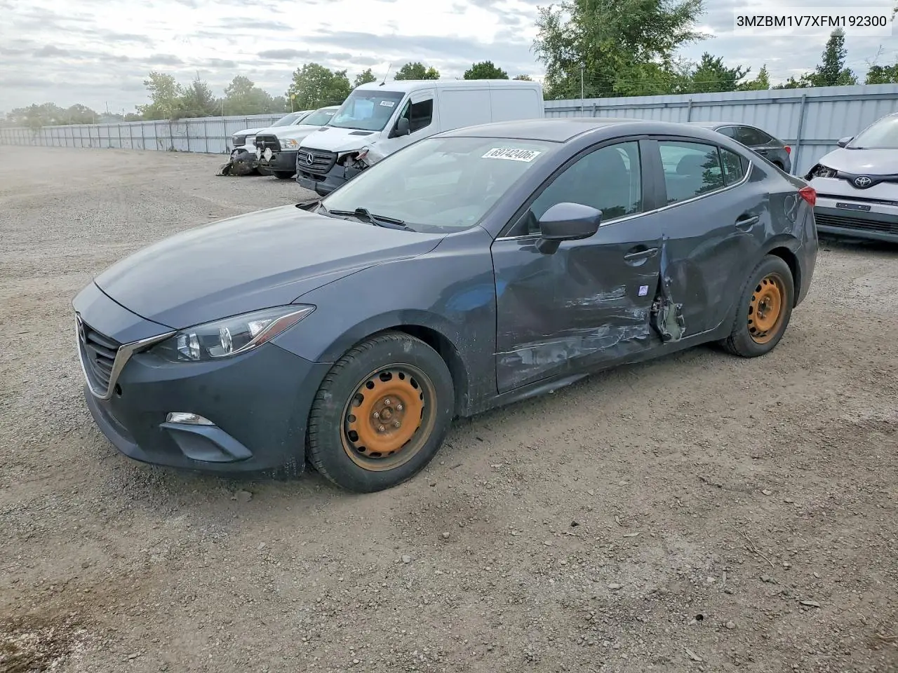 MAZDA 3 2015, VIN 3MZBM1V7XFM192300