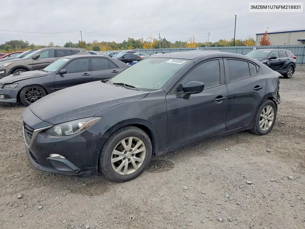 MAZDA 3 2015, VIN 3MZBM1U76FM218831