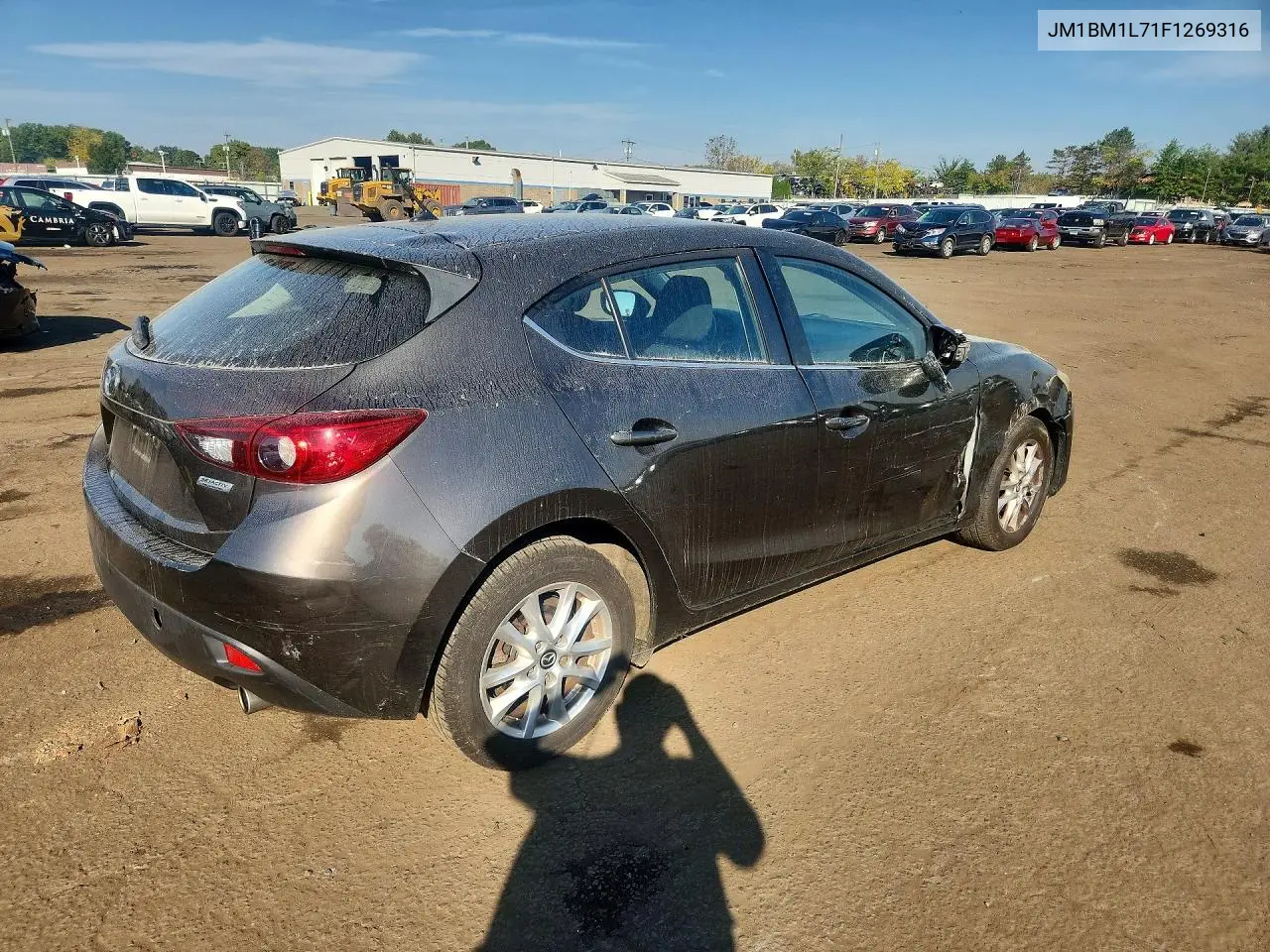 2015 MAZDA 3 VIN JM1BM1L71F1269316 — фото 3