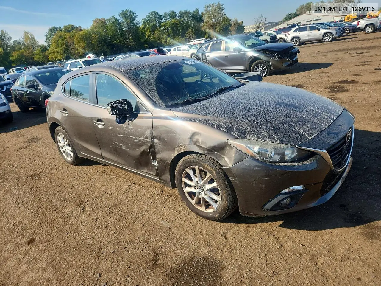 2015 MAZDA 3 VIN JM1BM1L71F1269316 — фото 4