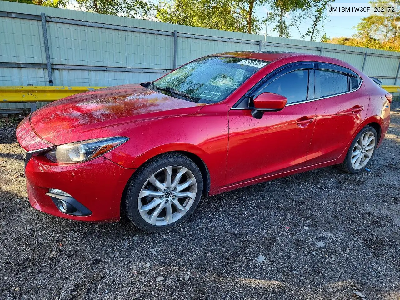 MAZDA 3 2015, VIN JM1BM1W30F1262172