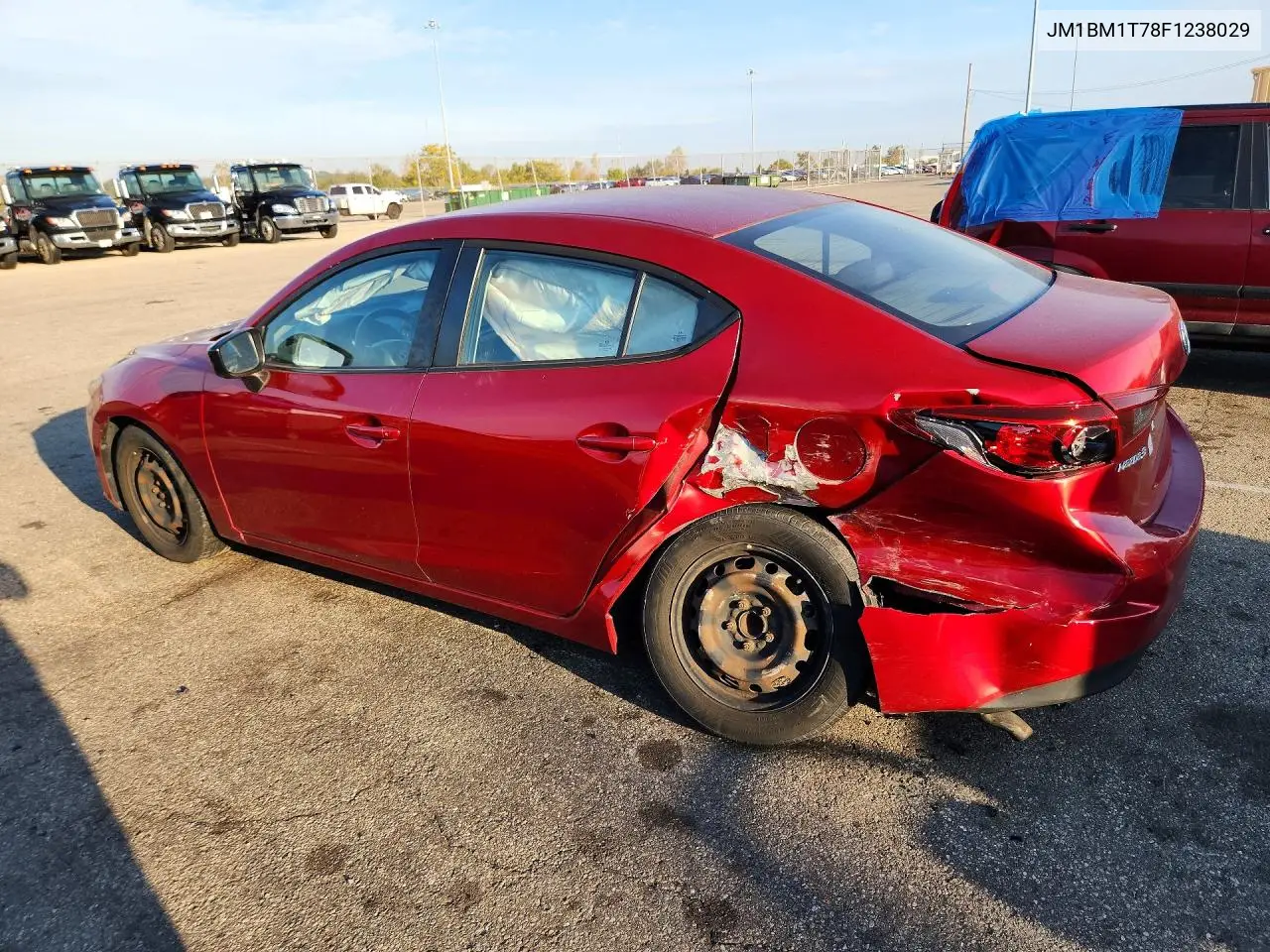 2015 MAZDA 3 VIN JM1BM1T78F1238029 — фото 2