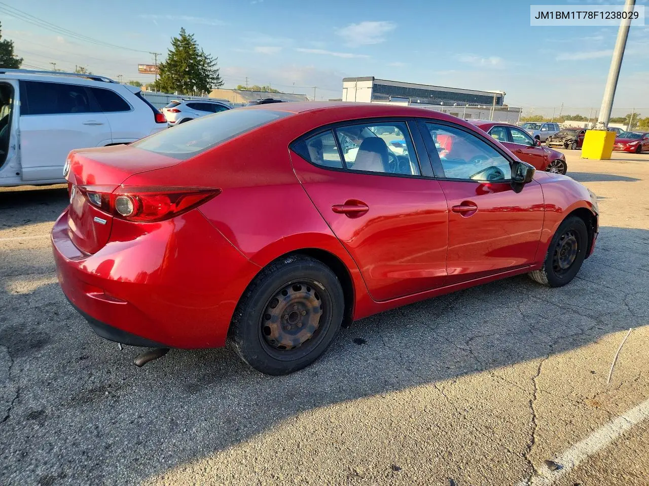 2015 MAZDA 3 VIN JM1BM1T78F1238029 — фото 3