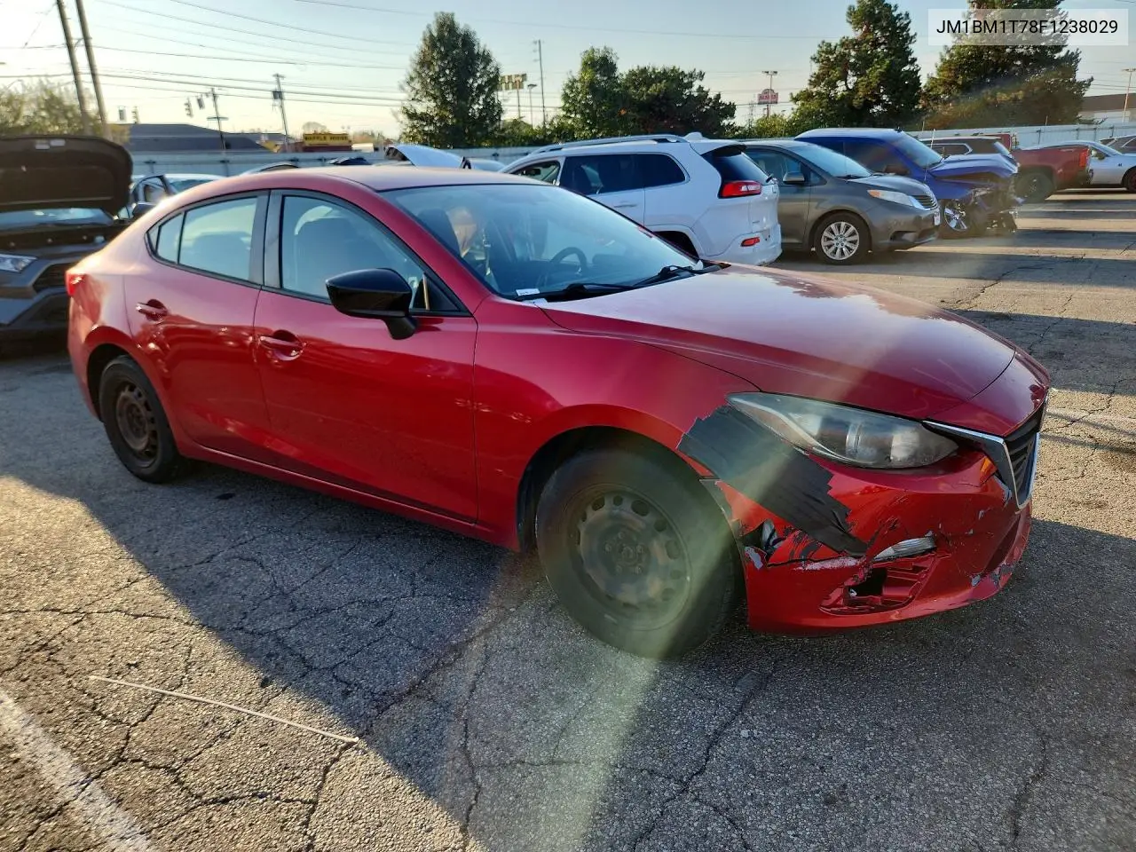2015 MAZDA 3 VIN JM1BM1T78F1238029 — фото 4
