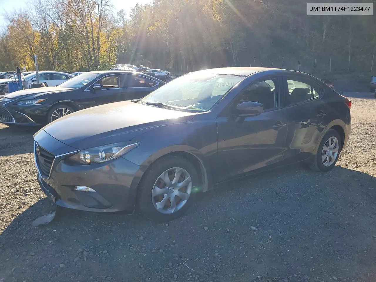 MAZDA 3 2015, VIN JM1BM1T74F1223477