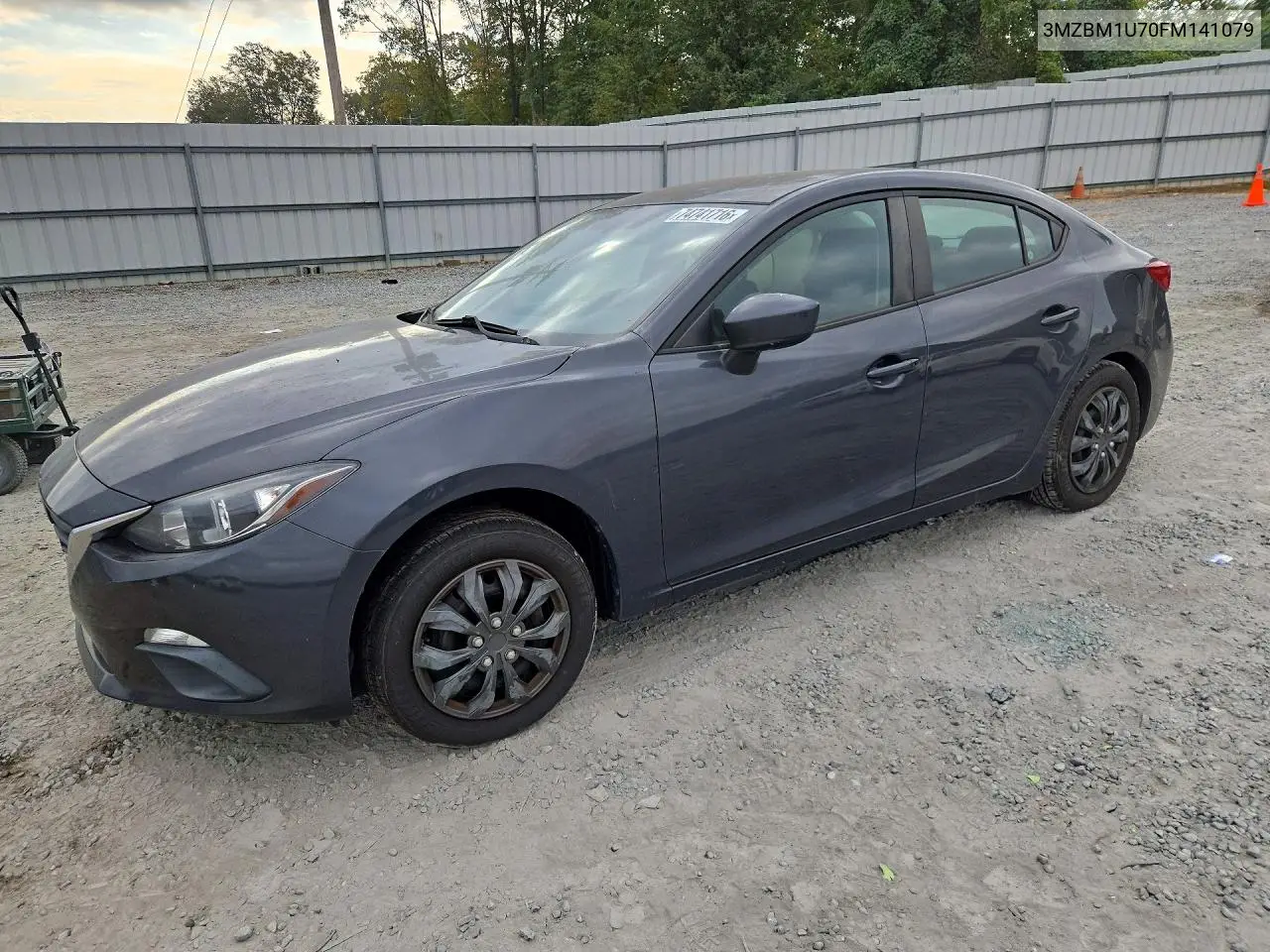 MAZDA 3 2015, VIN 3MZBM1U70FM141079