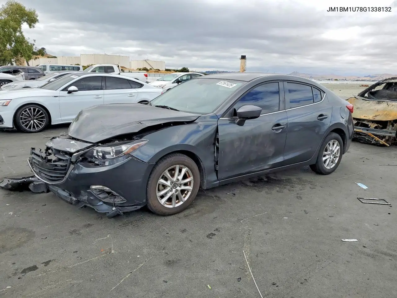 MAZDA 3 2016, VIN JM1BM1U78G1338132
