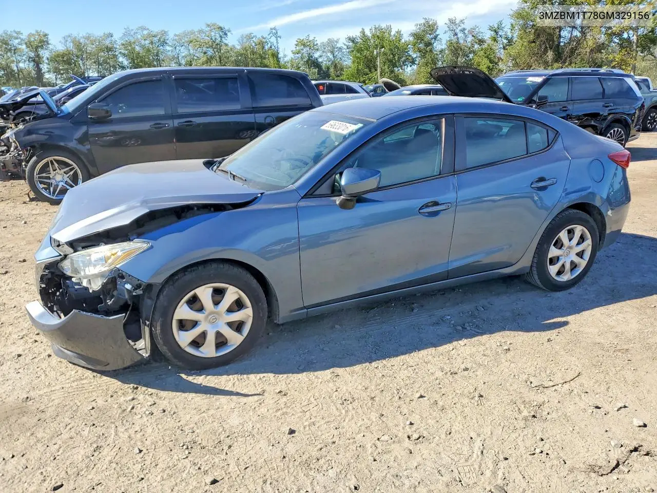 MAZDA 3 2016, VIN 3MZBM1T78GM329156