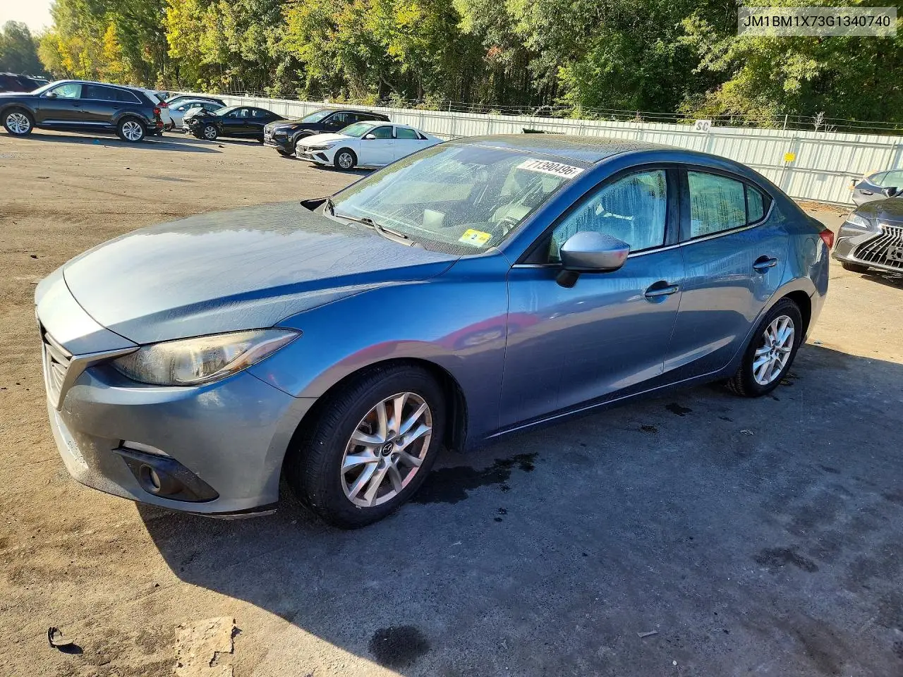 MAZDA 3 2016, VIN JM1BM1X73G1340740
