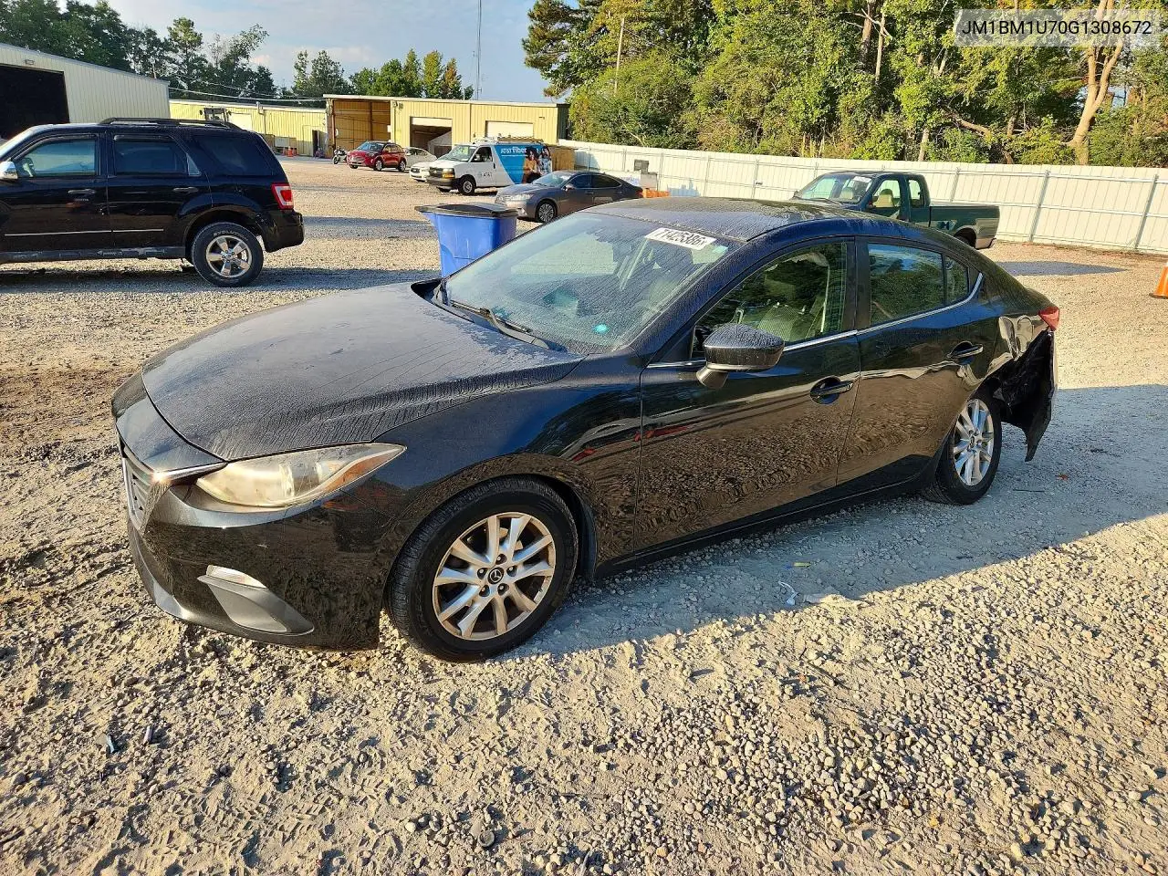 MAZDA 3 2016, VIN JM1BM1U70G1308672