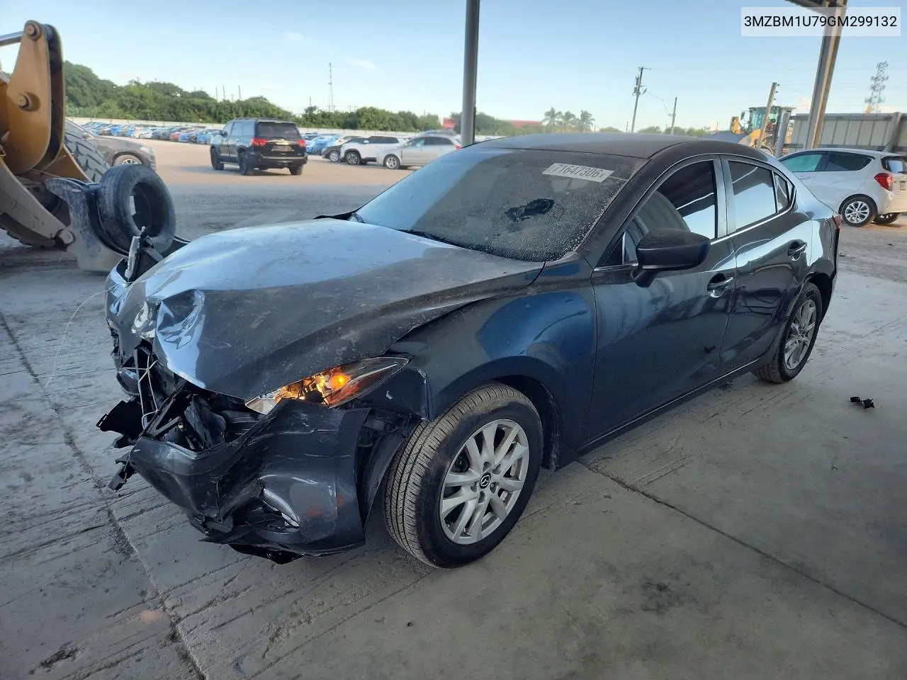 MAZDA 3 2016, VIN 3MZBM1U79GM299132