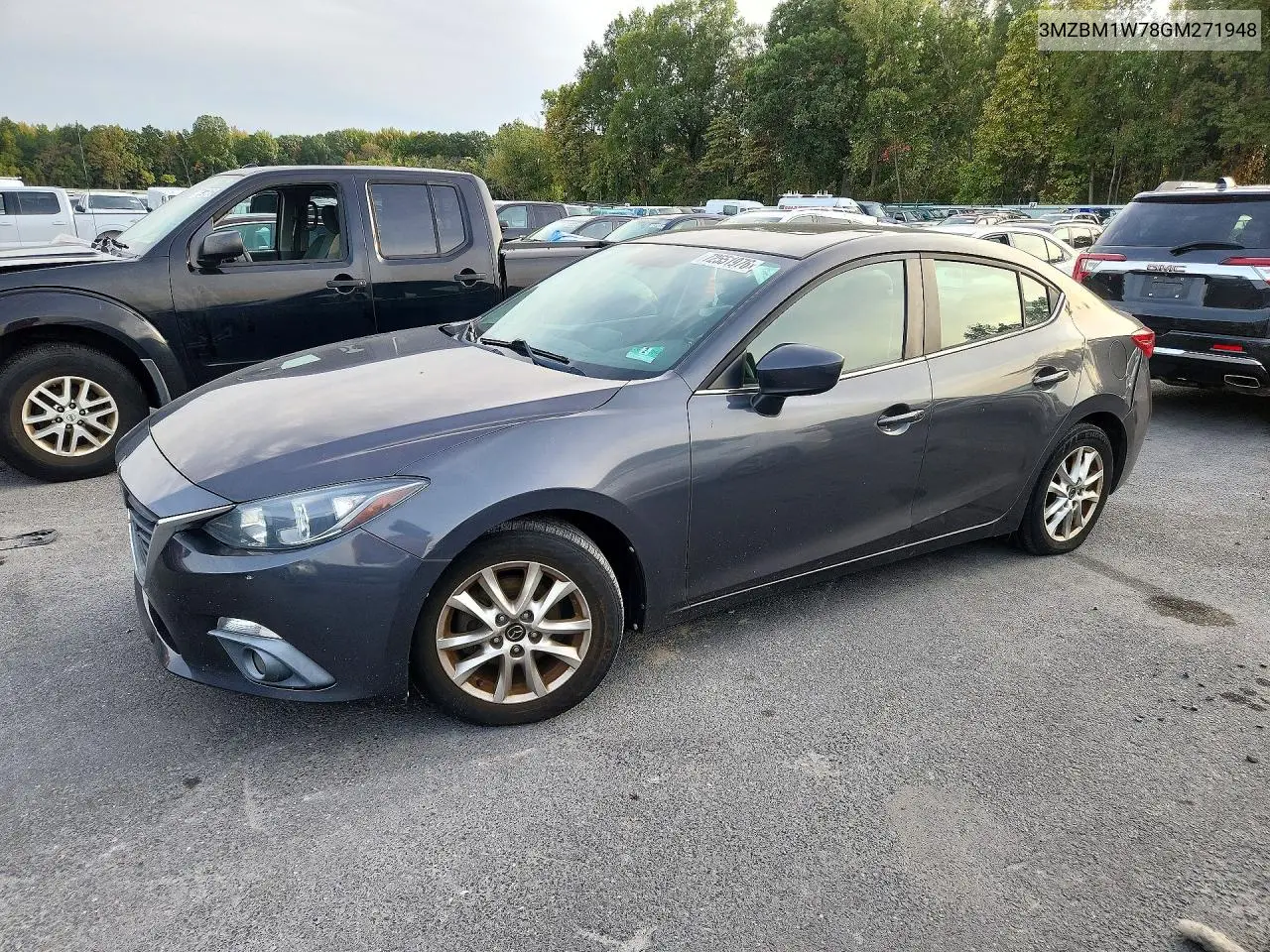 MAZDA 3 2016, VIN 3MZBM1W78GM271948