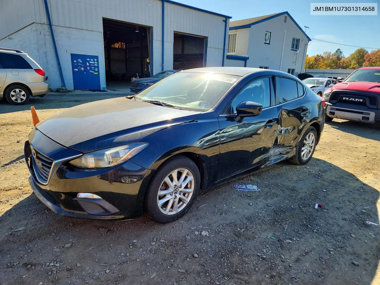 MAZDA 3 2016, VIN JM1BM1U73G1314658