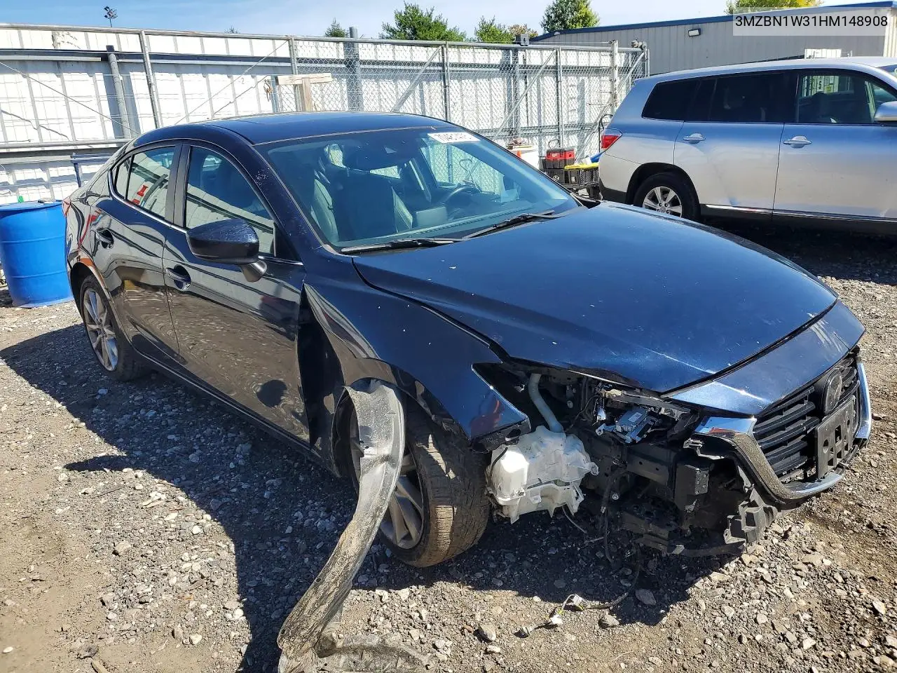 2017 MAZDA 3 VIN 3MZBN1W31HM148908 — фото 4