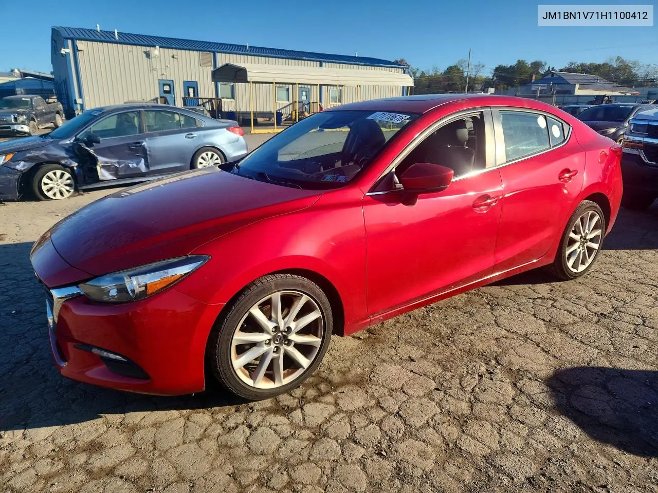 MAZDA 3 2017, VIN JM1BN1V71H1100412