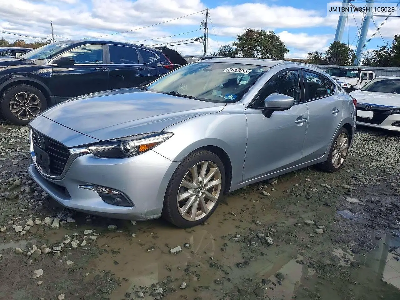 MAZDA 3 2017, VIN JM1BN1W39H1105028