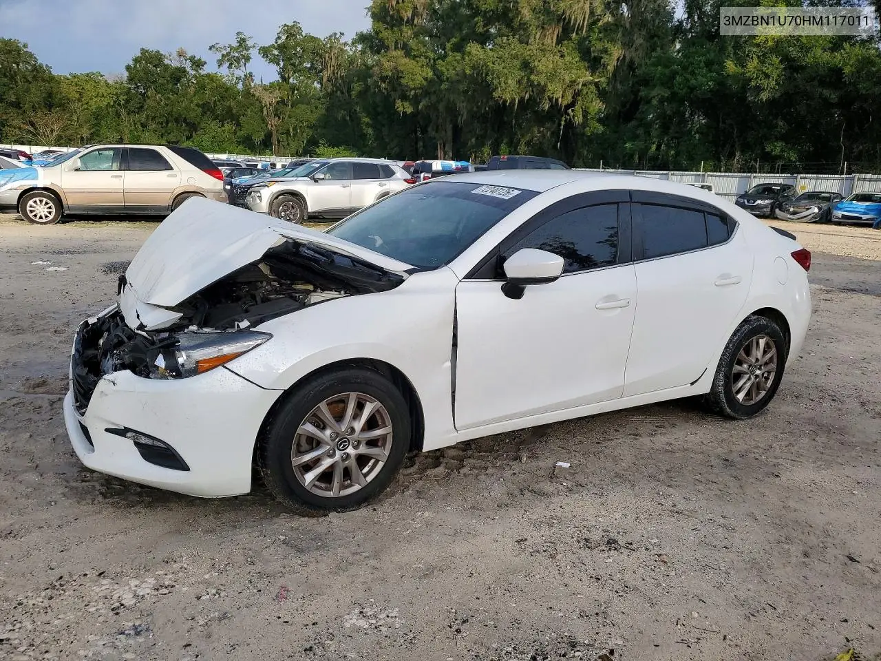 MAZDA 3 2017, VIN 3MZBN1U70HM117011