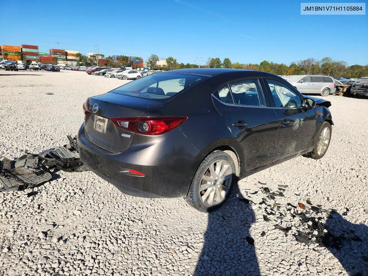2017 MAZDA 3 VIN JM1BN1V71H1105884 — фото 3