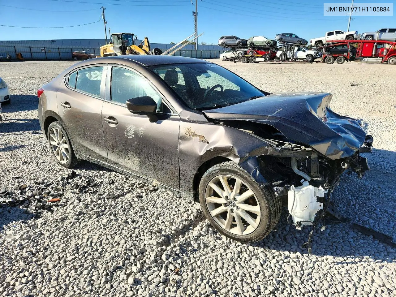 2017 MAZDA 3 VIN JM1BN1V71H1105884 — фото 4