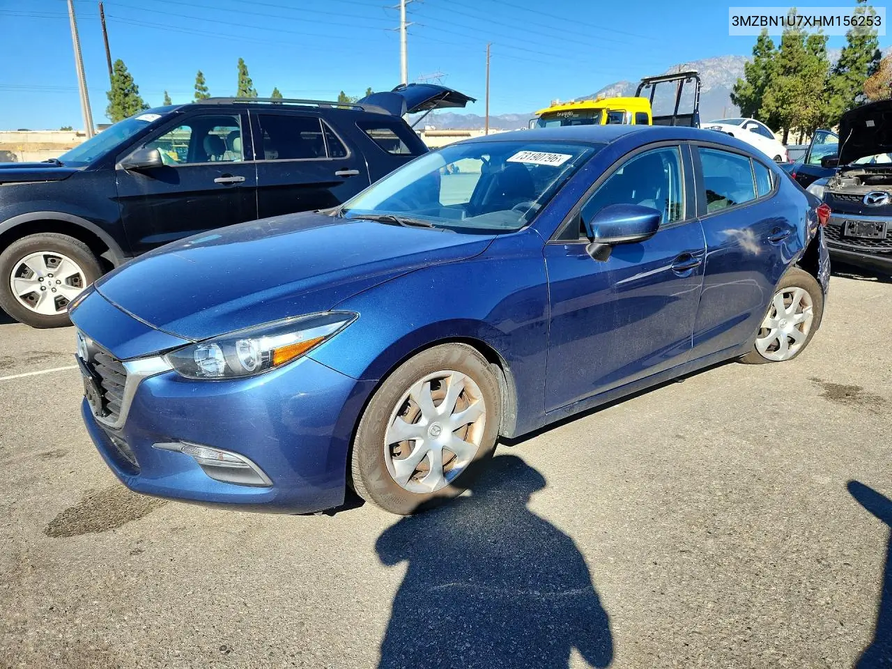MAZDA 3 2017, VIN 3MZBN1U7XHM156253