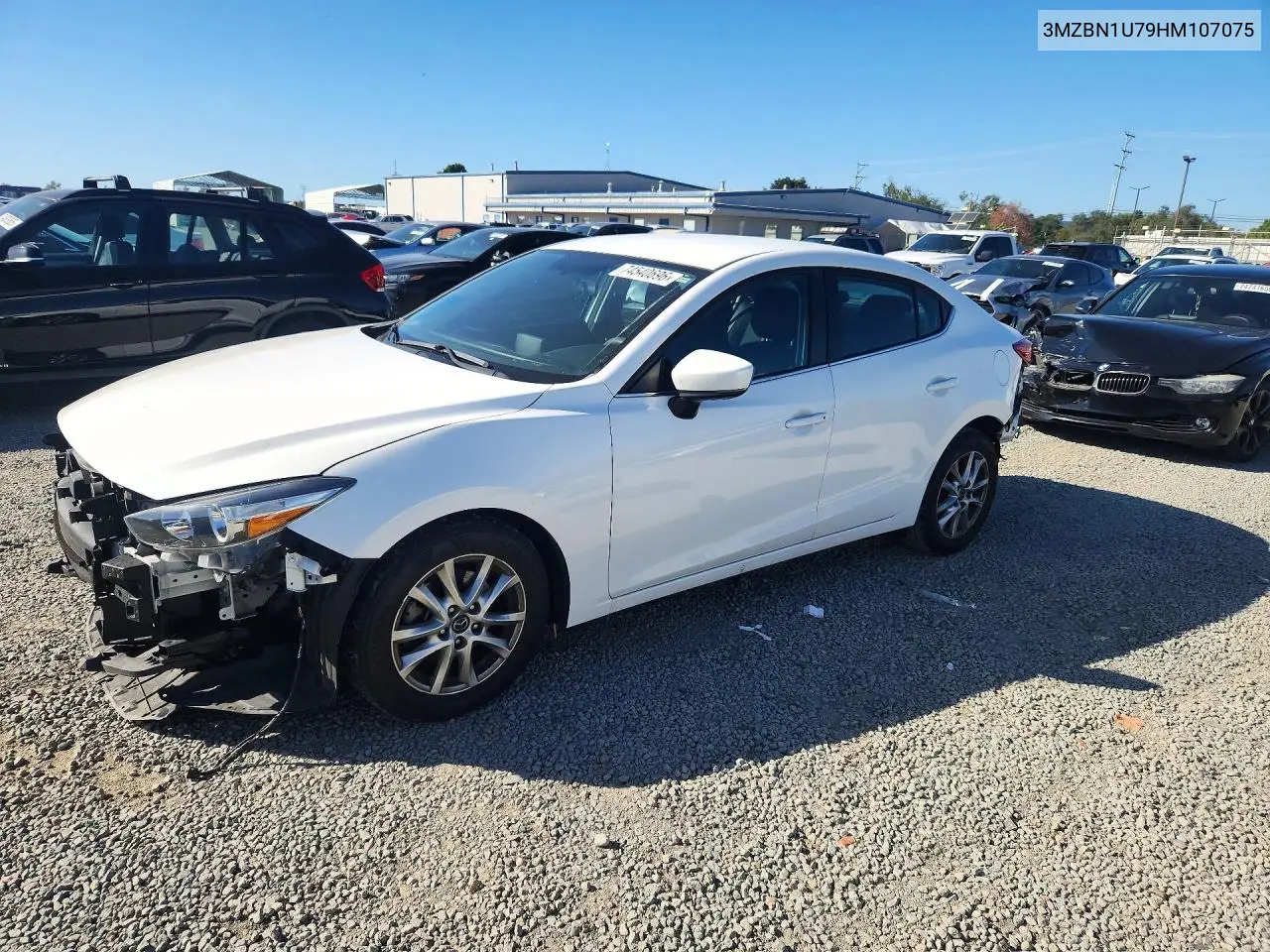 MAZDA 3 2017, VIN 3MZBN1U79HM107075