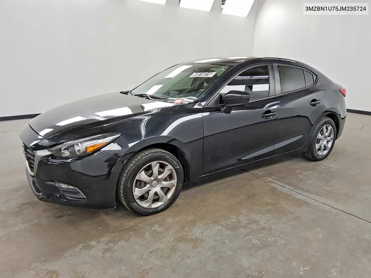 MAZDA 3 2018, VIN 3MZBN1U75JM235724