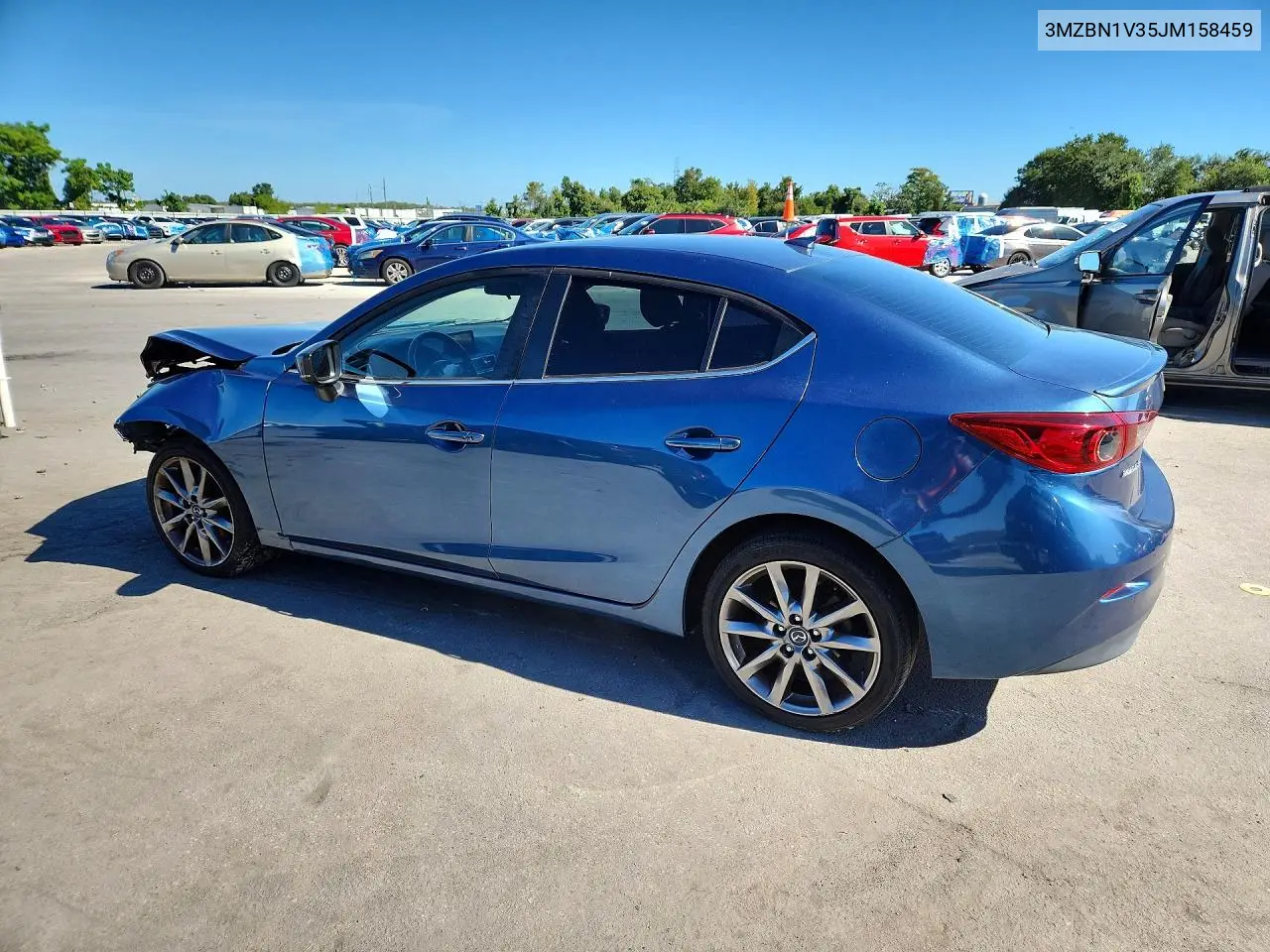 2018 MAZDA 3 VIN 3MZBN1V35JM158459 — фото 2