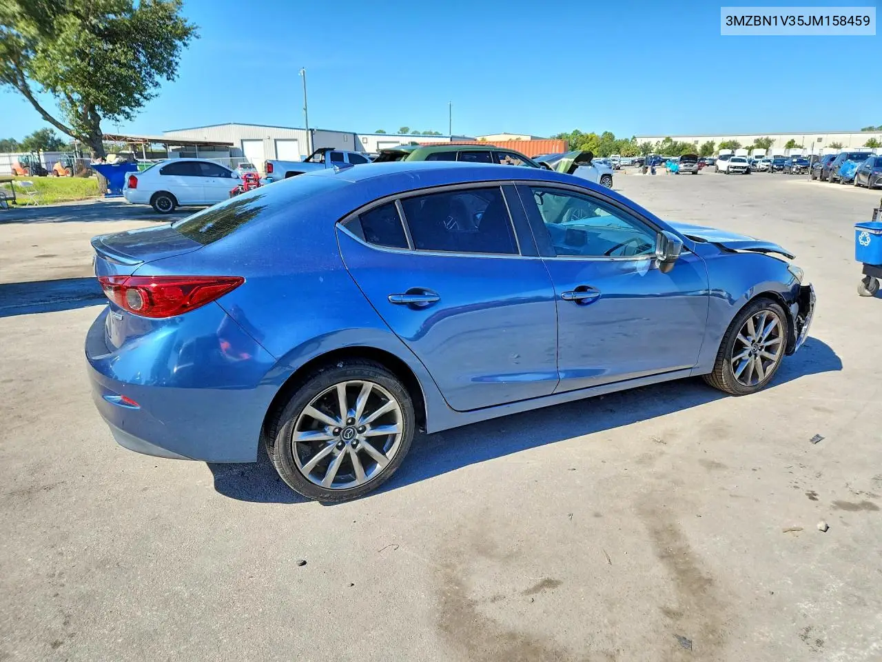 2018 MAZDA 3 VIN 3MZBN1V35JM158459 — фото 3