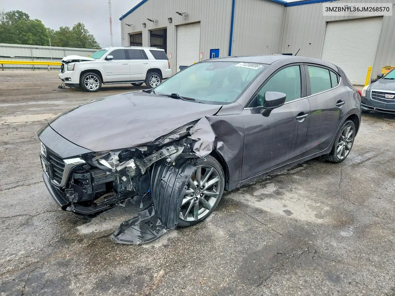 MAZDA 3 2018, VIN 3MZBN1L36JM268570