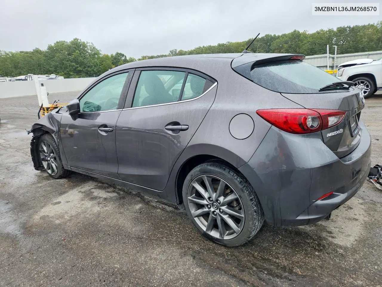 2018 MAZDA 3 VIN 3MZBN1L36JM268570 — фото 2