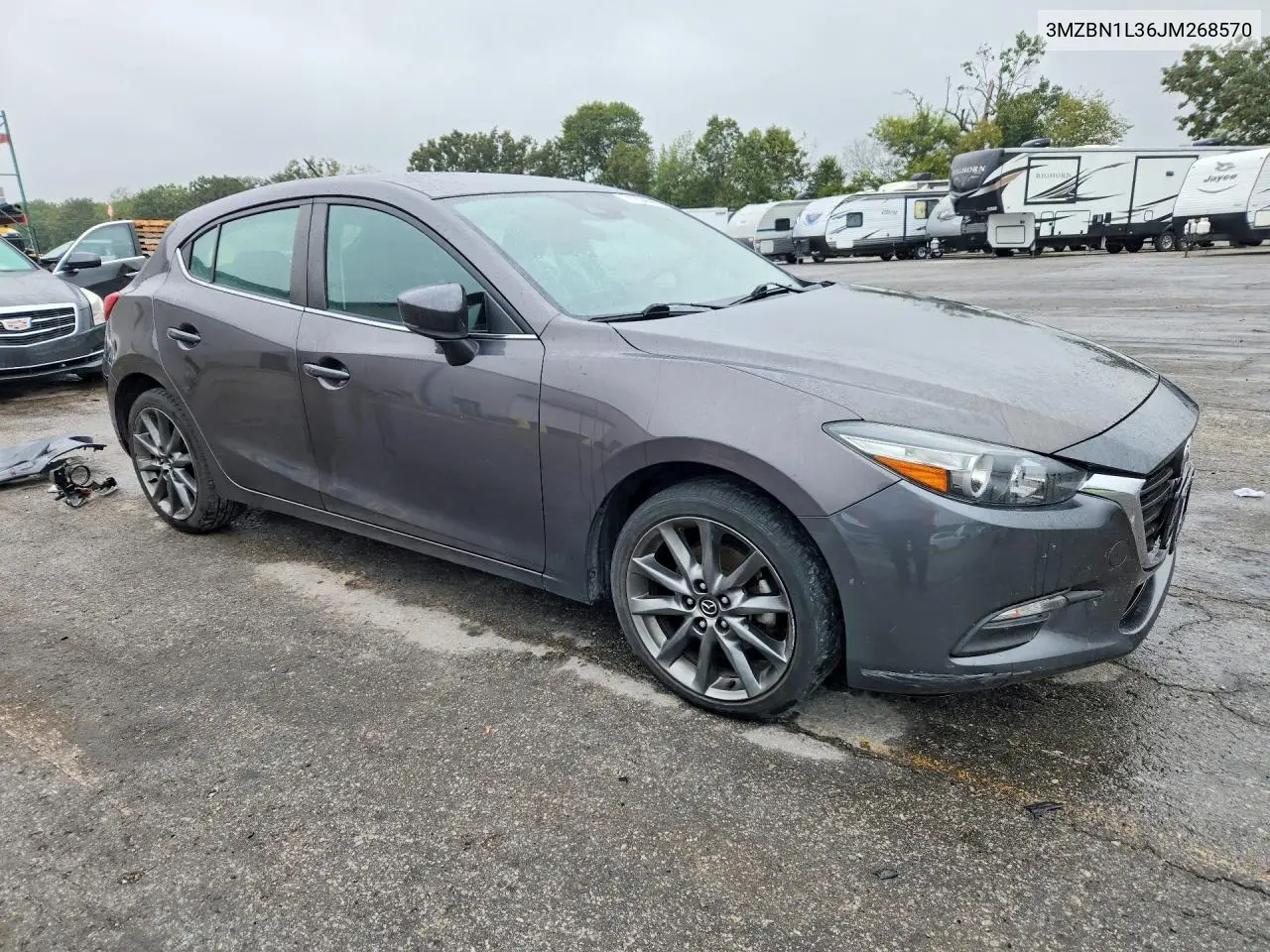 2018 MAZDA 3 VIN 3MZBN1L36JM268570 — фото 4